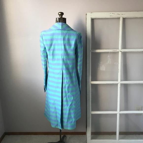 Charles Nolan striped long jacket - Picture 4 of 7